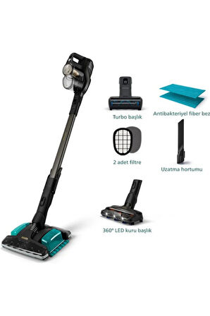 XC8349/01 Aqua Plus 25.2 V Dikey Şarjlı Süpürge