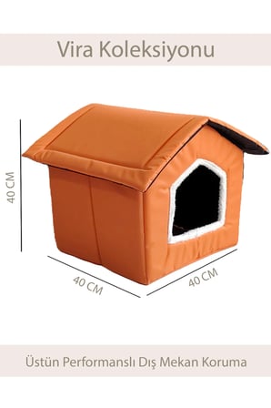 Vira Model Kedi ve Köpek Yatağı (SU GEÇİRMEZ)
