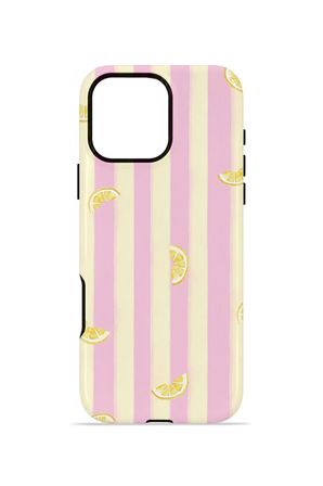 iPhone 16 Pro Vorian Çift Katmanlı Kılıf Pink Lemon Parade