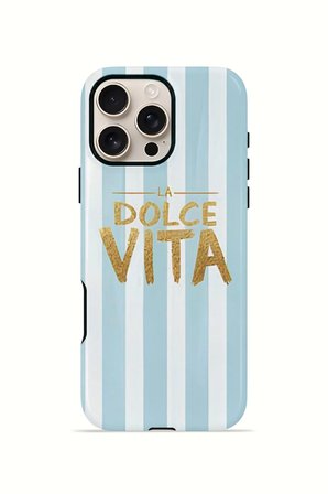 iPhone 16 Pro Max Vorian Çift Katmanlı Kılıf La Dolce Vita Blue