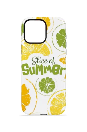 iPhone 15 Pro Vorian Çift Katmanlı Kılıf Slice Of Summer