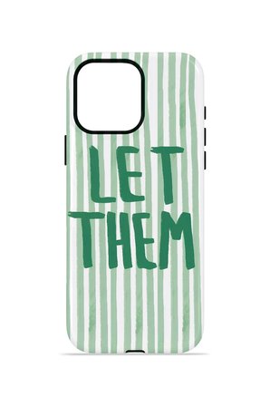 iPhone 15 Pro Vorian Çift Katmanlı Kılıf Let Them Green