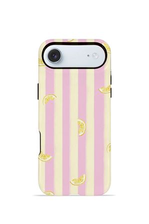 iPhone 17 Air Vorian Çift Katmanlı Kılıf Pink Lemon Parade