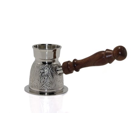 Özel Seri Mutfak Eşyası Tezgah Gereci Kahve Hazırlama Pirinç Cezve 3.5'' İnc