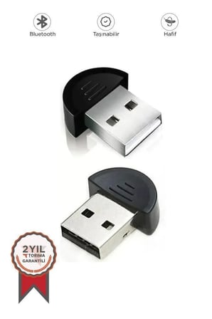 Pratik Aparat Bağlantı Gereci Ofis Aparatı Mini Usb Dongle Bluetooth 5.0 Adaptör YD50 Siyah