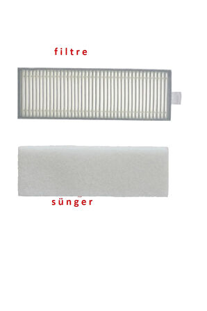 VİOMİ V3 max robot süpürge yedek hepa filtre fırça seti