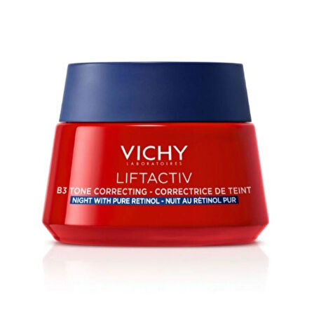 Vichy Liftactiv B3 Cilt Tonu Eşitleyici Retinol İçeren Gece Kremi 50 ml