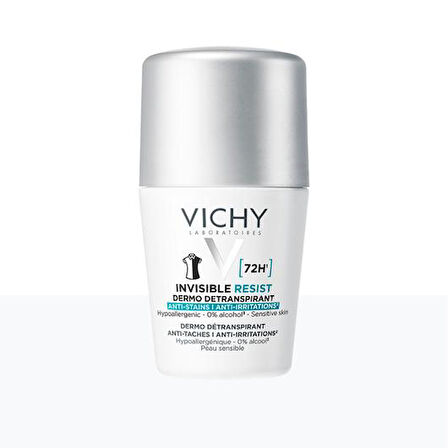 Vichy Beyaz İz Ve Terleme Karşıtı Roll On 72 Saat 50 Ml