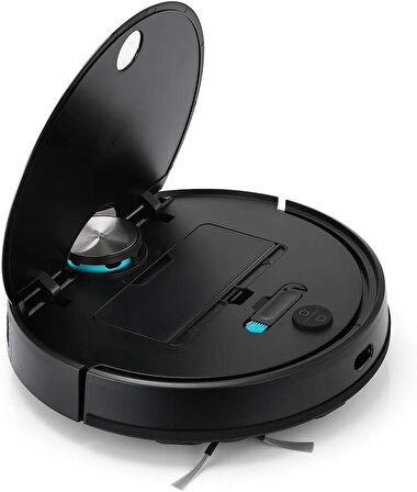 Viomi Siyah V3 Vacuum Cleaner Lazer Sensör Robot Süpürge Ve Paspas(OUTLET-TEŞHİR ÜRÜN)(12 AY BOYUNCA VTM GARANTİ TEKNİK SERVİS TARAFINDAN GARANTİLİDİR. )