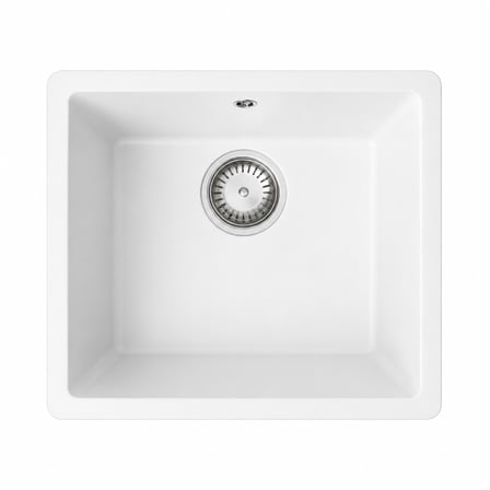 GRANİT EVİYE 43X55 BEYAZ MUTFAK EVİYESİ