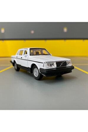 Volvo 240 Gl 1/36 Ölçek Diecast Metal Model Araba Oyunca Araba