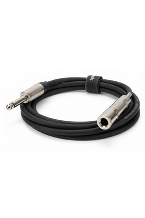 Sahne ve Stüdyo İçin 6.3mm Dişi Erkek Mikrofon Uzatma Kablosu (5m)