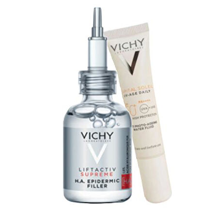 Vichy H.A. Epidermic Filler Dolgunlaştırıcı Serum 30 Ml + Capital Soleil Spf 50+ 15 Ml Hediye