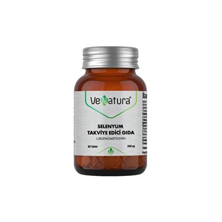 Selenyum(L-Selenometionin) Takviye Edici Gıda 90 Tablet