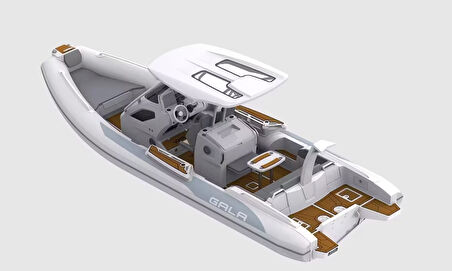 GALA V8H VIKING HYPALON + YAMAHA 300HP