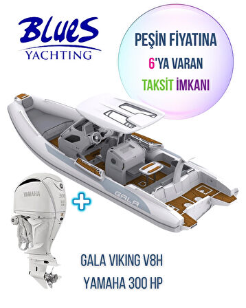 GALA V8H VIKING HYPALON + YAMAHA 300HP