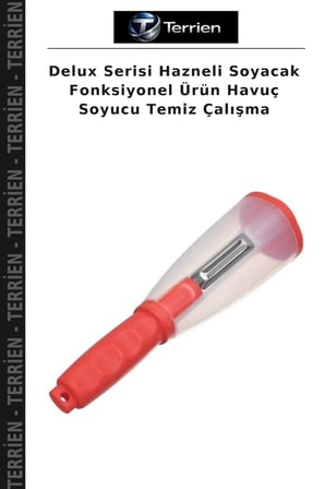 Delux Serisi Hazneli Soyacak Fonksiyonel Ürün Havuç Soyucu Temiz Çalışma