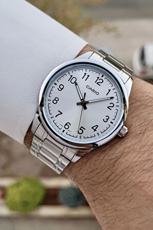 Casio CSISTE92 Gümüş Renk Hediye Paketli Erkek Kol Saati