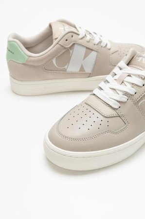 Calvin Klein Kadın Sneaker Ayakkabı Krem Orta Taban 39