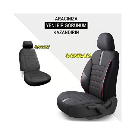 Daihatsu Terios Özel Tasarım Oto Koltuk Kılıfı Seti STAR 