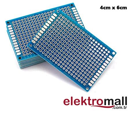 4X6CM MAVİ ÇİFT TARAFLI DELİKLİ PERTİNAKS PLAKET 22402A-18