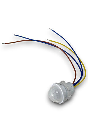 Pır Hareket Sensörü 220V - 20cm Kablolu