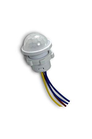 Pır Hareket Sensörü 220V - 20cm Kablolu