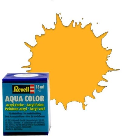 310 - Aqua Color Yellow - Silk Boya - 18 ml