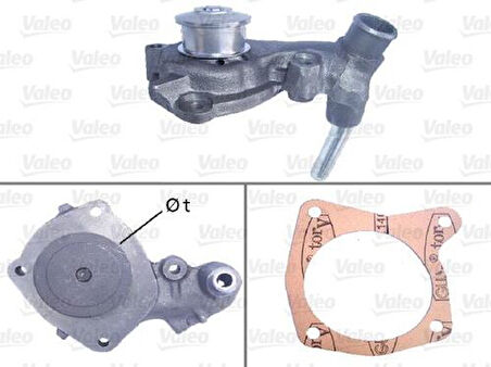 Valeo 506287 Devirdaim Su Pompası Mondeo I II 1.8TDCI 93-01 1318354