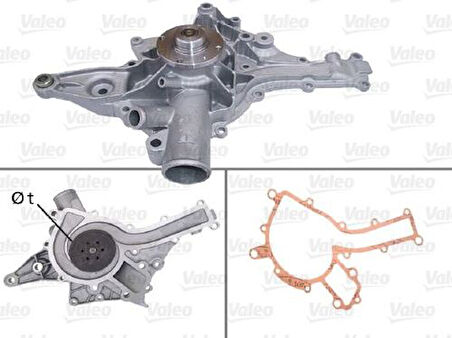 Valeo 506832 Devirdaim Pompası M112 W202 97-00 W203 00-07 C208 97-02 C209 02-09 W210 97-01 1122000501