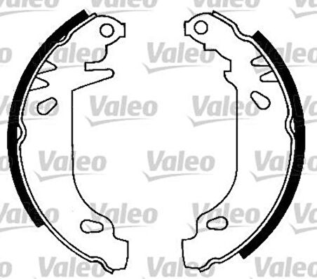 Valeo 562040 Arka Fren Balatası Pabuç Renault 11 Renault 19 Renault 21 Manager Twingo Clio I 90-98 7701202820