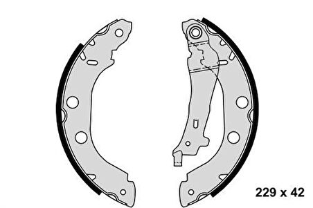 Valeo 562638 Arka Fren Balatası Pabuc Prımera II P11 96 00