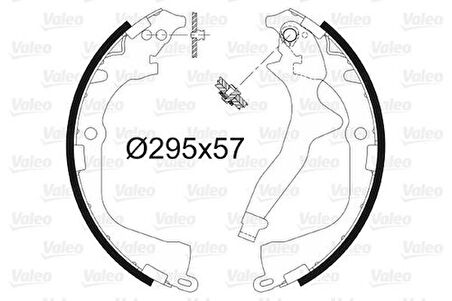 Valeo 564148 Arka Fren Kampana Balatası Amarok 2.0TSI TDI 10- 2H0698525