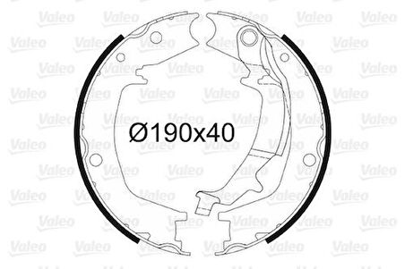 Valeo 564181 El Fren Balatası Hyundai Tucson 04-Kia Sportage 04-Elantra 05-Santa Fe 01-Sonata IV 98-Trajet 03- 583503AA00
