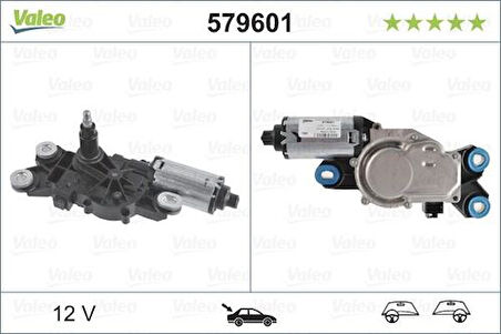 Valeo 579601 Silecek Motoru Arka Volvo V70 III 0710 30663891