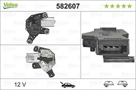 Valeo 582607 Silecek Motoru Arka Alfa Romeo Giulietta 04 10 50509441