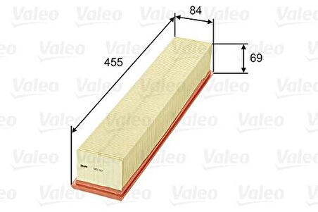 Valeo 585312 Hava Filtresi Mercedes C-Serisi M111 W203 S203 Cl203 1110940204