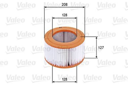 Valeo 585734 Hava Filtresi Kia Pregio 2.5 0K72C23603