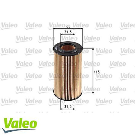 Valeo 586501 Yağ Filtresi W203 00>07 W211 02>08 W210 99>02 Vıano W639 03> Vıto W639 03> Sprinter 00>06. Jeep Grand Cherokee II Wj. Wg 2.7 Crd 01>04