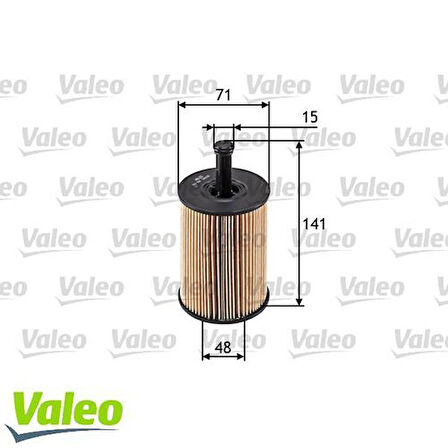 Valeo 586506 Yağ Filtresi Caddy III Golf V Vı Plus Jetta III IV T4 T5 Passat Polo A2 A3 A4 A5 A6 Q5 Tt Alhambra Altea Cordoba Exeo Ibıza IV V Leon Toledo II III Fabıa Octavıa Roomster Superb Yetı Beetle Scırocco Sharan Tıguan Touareg Touran 1.9 2.0 2