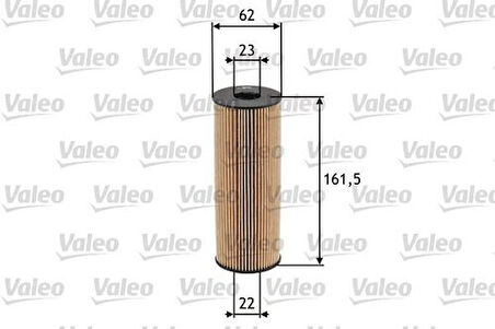 Valeo 586517 Yağ Filtresi Mercedes M104 W202 C208 W124 W163 W140 1041800109