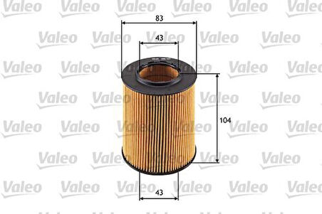 Valeo 586527 Yağ Filtresi BMW E36 E46 E38 E39 E60 E65 E83 E53 Z3 E36 Z4 E84 11427512300