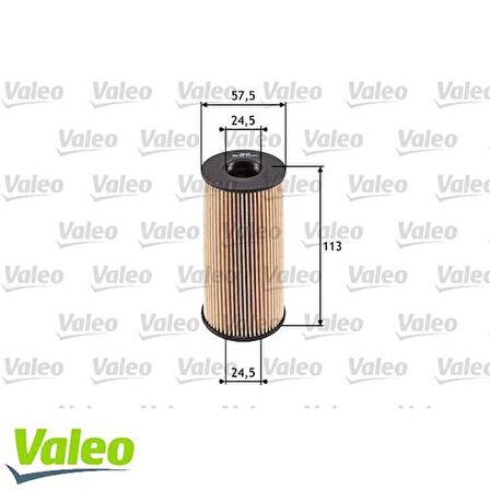 Valeo 586529 Yağ Filtresi Nıssan Qashqaı J11-Xtraıl 1.6 Dcı 2013> Talısman-Scenıc 1.6 Dcı 2013 > Navara Np300 2015 > Master III Movano 2.3 Dcı 2010 > Trafıc Iıı-Vıvaro B 1.6 Dcı 2013 > Vıto 109 110 Cdı 2014> Talento 2016>