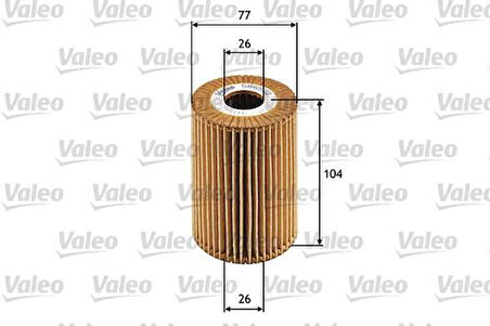 Valeo 586532 Yağ Filtresi Nissan Patrol Gr II 3.0 Dı 7701057828