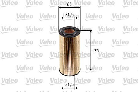 Valeo 586553 Yağ Filtresi Mercedes E-Serisi E 320 CDI 6131800009