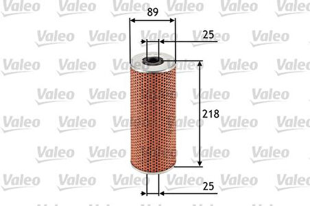 Valeo 586586 Yağ Filtresi BMW E34 M20 11429064276