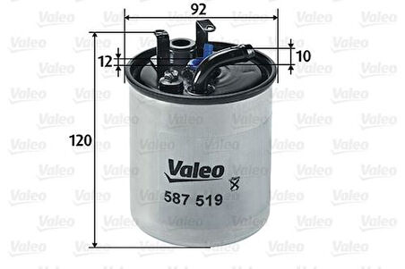 Valeo 587519 Yakıt Filtresi Mercedes A-Serisi W168 Vaneo 414 Vito 638 Sprinter 901 904 6110920101
