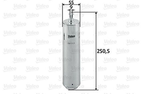 Valeo 587711 Yakıt Filtresi BMW E81 E87 E46 E60 F10 E65 F01 X3 E83 X5 E70 F15 X6 E71 F15 13327793672