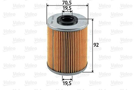 Valeo 587902 Mazot Filtresi Z13Dt Z13DTJ X20DTH Y20DTH Astra G Corsa C Vectra B Vectra C Omega B Frontera B 93190458