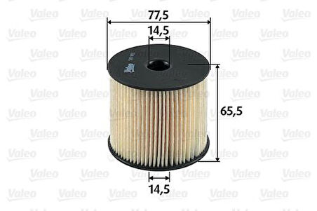 Valeo 587903 Mazot Filtresi Expert-P406-C5-Jumpy-Partner Iı-Berlıngo Iı-Xsara Pıcasso-Xsara Iı-C4 Dw10Td 2.0Hdı 8V Scudo 2.0Jtd P607-C5 Iı-807-C8-P406-C6 Dw10Ated4 2.0Hdı 16V Dw12Ted4 2.2Hdı 16V